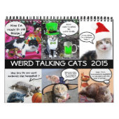 FUNNY COMIC STRIPS VON WEIRD TALKING CATS 2015 KALENDER (Titelbild)