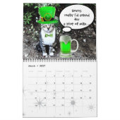 FUNNY COMIC STRIPS VON WEIRD TALKING CATS 2016 KALENDER (Mär 2027)