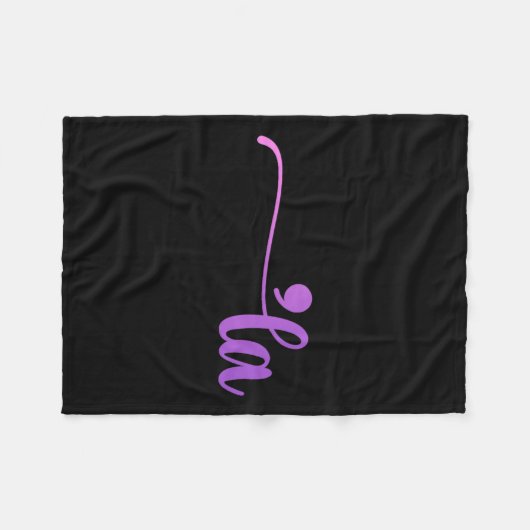 Funny Comma La Coloring Fleecedecke (Vorderseite (Horizontal))