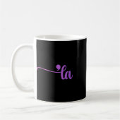Funny Comma La Coloring Kaffeetasse (Links)