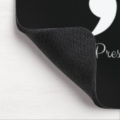 Funny Comma La Harris für den Präsidenten 2024 Mousepad (Ecke)