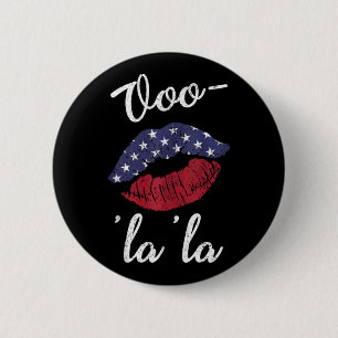 Funny Comma La Harris Präsident Kampagne 2024 Kama Button