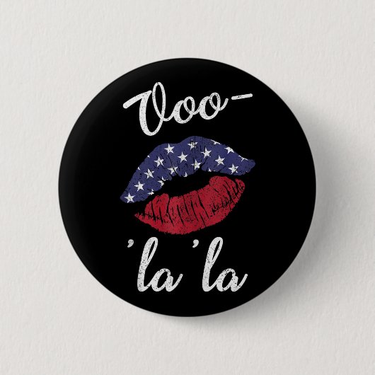 Funny Comma La Harris Präsident Kampagne 2024 Kama Button (Vorderseite)