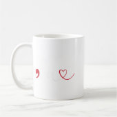 Funny Comma La Kamala Harris Punctuation La Electi Kaffeetasse (Links)