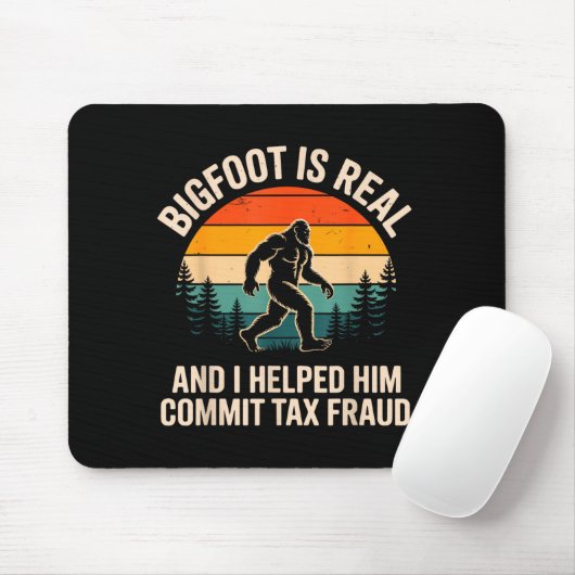 Funny Commit Tax Fraud Design For Men Women Tax Da Mousepad (Mit Mouse)