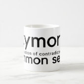 Funny Common Sense Coffee Cup Tasse (Mittel)