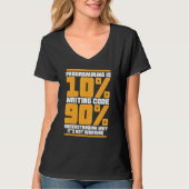 Funny Computer Binary Code Programmer, Developer G T-Shirt (Vorderseite)