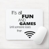 Funny Computer / Internet Quote Mousepad (Mit Mouse)