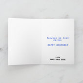 Funny Computer Mouse Klicken Sie Oma Happy Birthda Dankeskarte (Innenseite)