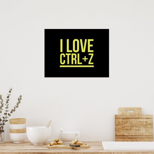 Funny Computer Nerd Programmierung Poster (Küche)