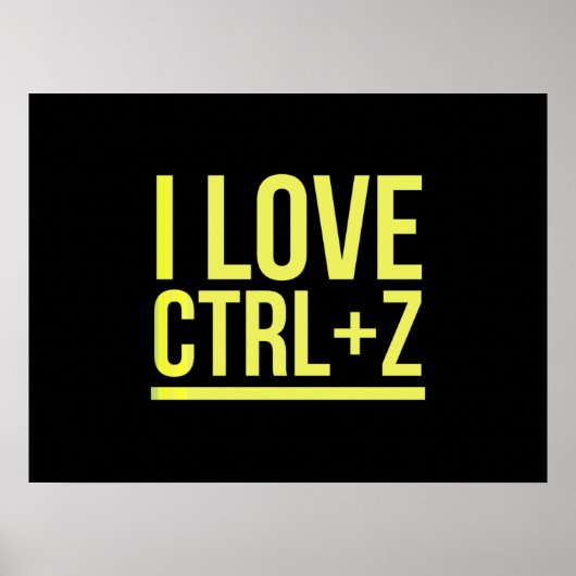 Funny Computer Nerd Programmierung Poster (Vorne)