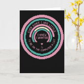 Funny Computer Nerd Shirt Ever Since I Was Little Karte (Gelbe Blume)