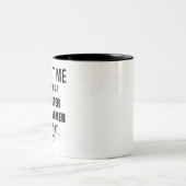 Funny Computer Programmer Sprichwort Shirt Zweifarbige Tasse (Mittel)