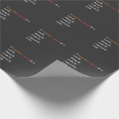 Funny Computer Science Coder Programmierfunktion Geschenkpapier (Ecke)