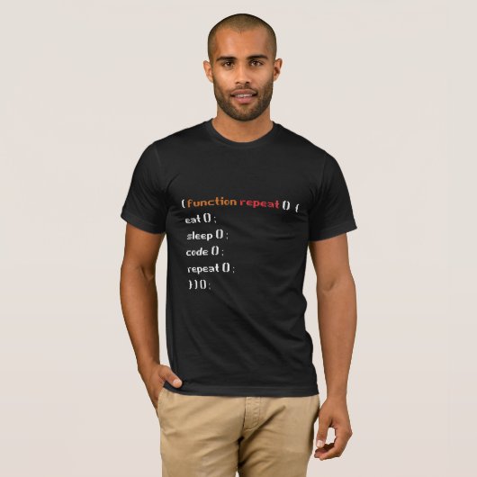 Funny Computer Science Coder Programmierfunktion T-Shirt (Vorne ganz)