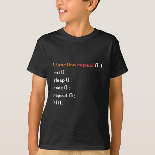 Funny Computer Science Coder Programmierfunktion T-Shirt (Vorderseite)