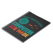 Funny Computer Science Hardware Coder IT Admin Notizblock (Linke Seite)