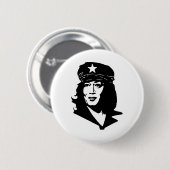 Funny Comrade Kamala Harris Kommunistische Commie Button (Vorne & Hinten)