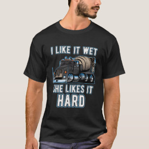 Funny Concrete Mixer - Cement Mixer Truck Driver G T-Shirt
