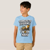 Funny Concrete Mixer Truck Boys Cute Construction T-Shirt (Vorne ganz)