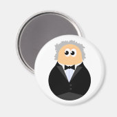 Funny Conductor Magnet (Vorderseite/Rückseite)