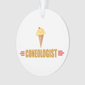 Funny Coneologe Ornament (Vorderseite)