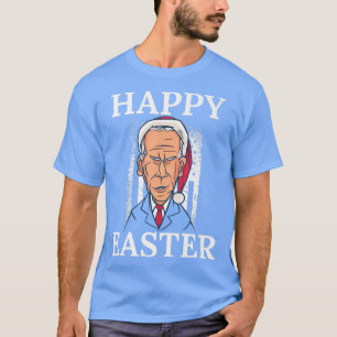 Funny Confused Joe Biden Christmas Holiday Happy E T-Shirt