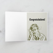 funny congratulations on achievement karte (Innenseite)