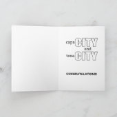 funny congratulations to graduate karte (Innenseite)