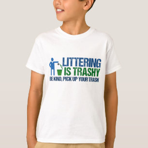 Funny Conservationist Müll ist Trashy Puff T-Shirt