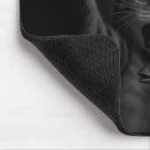 Funny Consracy Cat In Tin Foil Hat Panics At Alien Mousepad (Ecke)