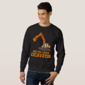 Funny Construction Baggator Boys Toddler Sweatshirt (Vorne ganz)