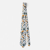 Funny Construction Tools Krawatte (Vorderseite)