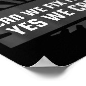 Funny Construction Worker, Bob The Builder Gag Gif Poster (Ecke)