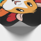 Funny Controller Guinea Pig Gift Liebhaber Geschenkpapier (Ecke)