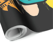 Funny Controller Guinea Pig Gift Liebhaber Geschenkpapier (Rolleneckpunkt)