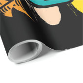 Funny Controller Guinea Pig Gift Liebhaber Geschenkpapier (Rolleneckpunkt)