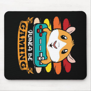 Funny Controller Guinea Pig Gift Liebhaber Mousepad