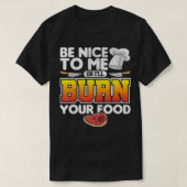 Funny Cook Head Köche oder Line Cooks T-Shirt (Design vorne)
