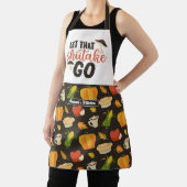 Funny Cook Shiitake Pub Erntedank Food Pattern Schürze (InSitu)