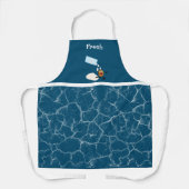 Funny cookie All-over Print Schürze, Mittel Schürze (Vorderseite)
