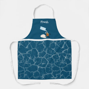 Funny cookie All-over Print Schürze, Mittel Schürze