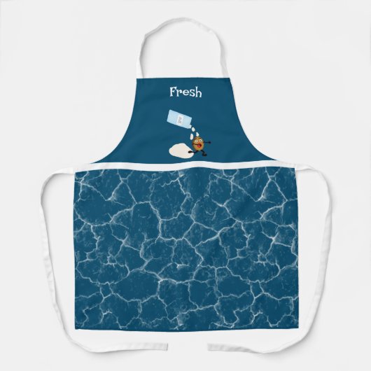 Funny cookie All-over Print Schürze, Mittel Schürze (Vorderseite)