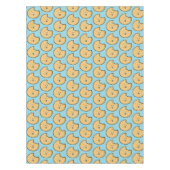 Funny Cookie Cartoon mit Bite Tischdecke (Vorderseite)