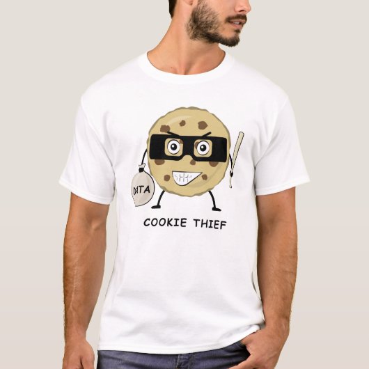 Funny Cookie Design T-Shirt (Vorderseite)