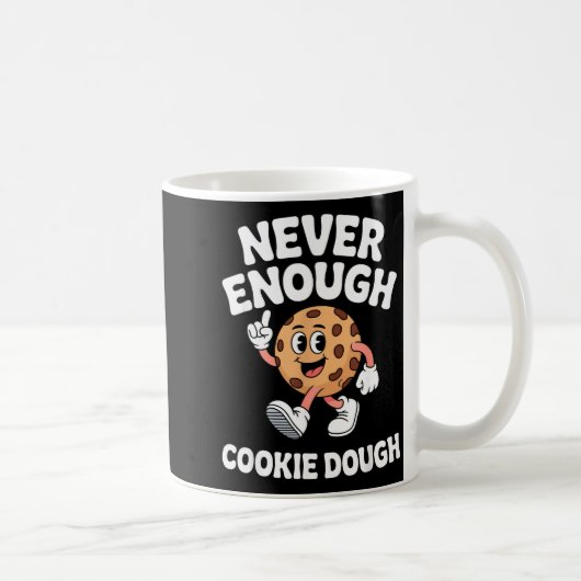 Funny Cookie Dough Retro  Kaffeetasse (Rechts)