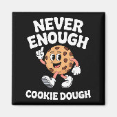 Funny Cookie Dough Retro  Magnet (Vorne)