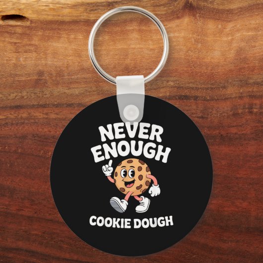 Funny Cookie Dough Retro Schlüsselanhänger (Vorderseite)