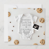 Funny Cookie Pregnancy Ankündigung (Vorderseite)