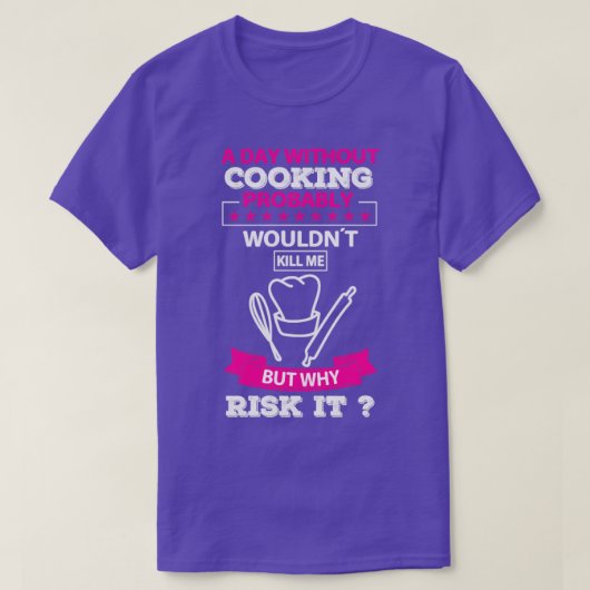 Funny Cooking Angebot T-Shirt (Design vorne)
